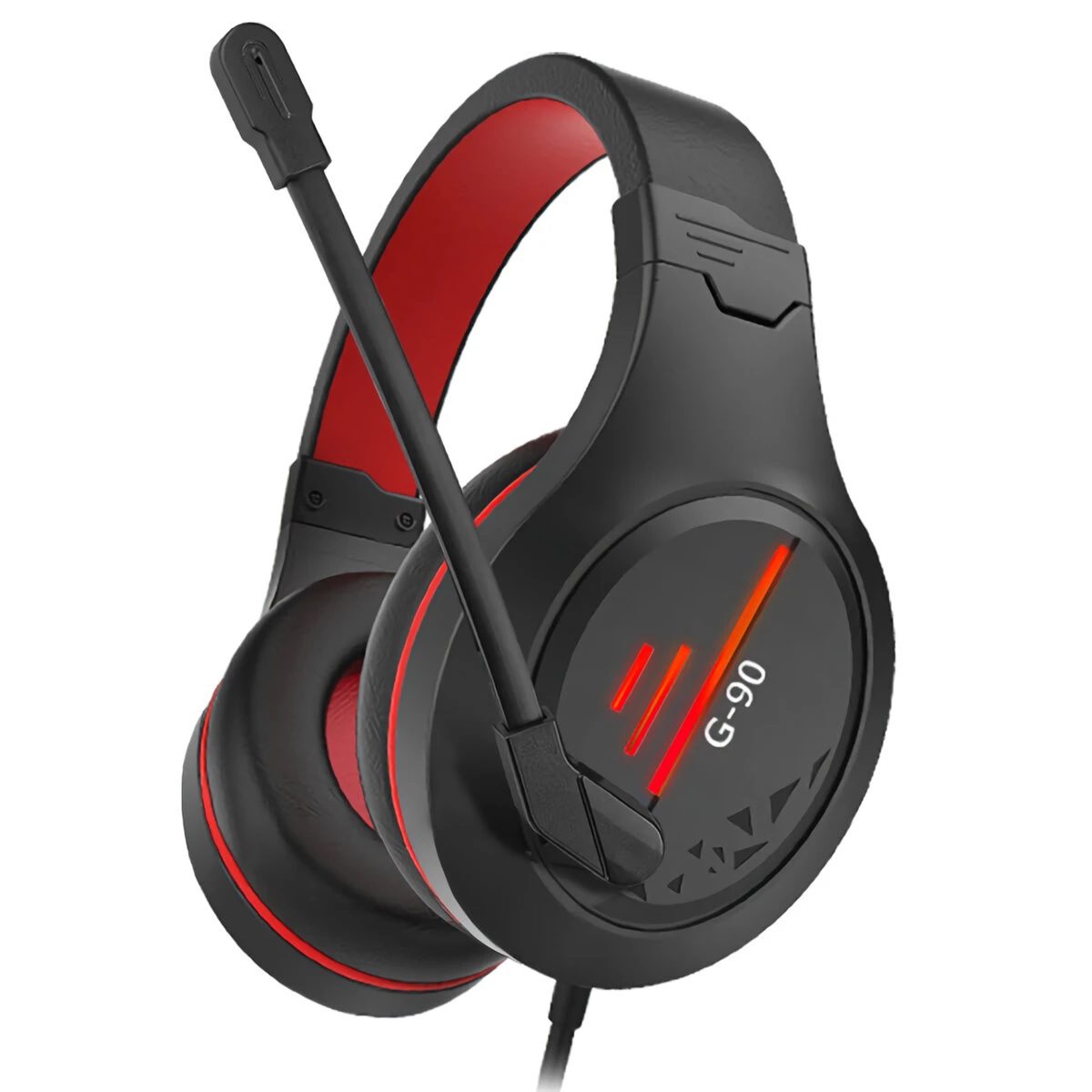 G90 Gaming Headset: Comfortable and Immersive with Clear Sound and Deep Bass G90 Gaming Headset: Comfortable and Immersive with Clear Sound and Deep Bass